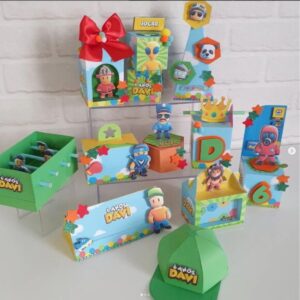 kit festa stumble guys arquivo digital papelaria digital 1