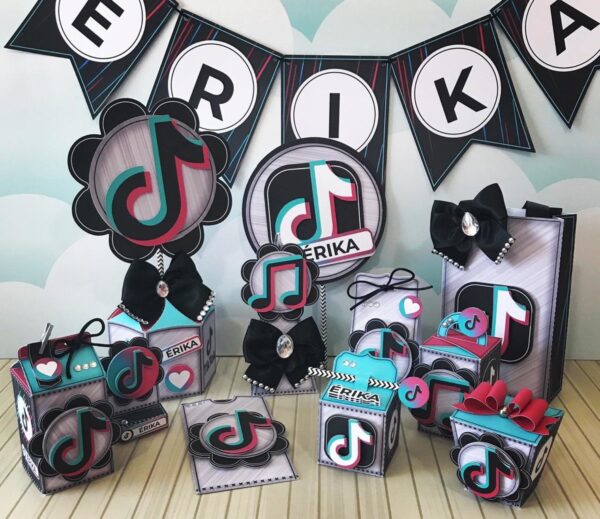 Kit Festa TikTok - Arquivo Digital