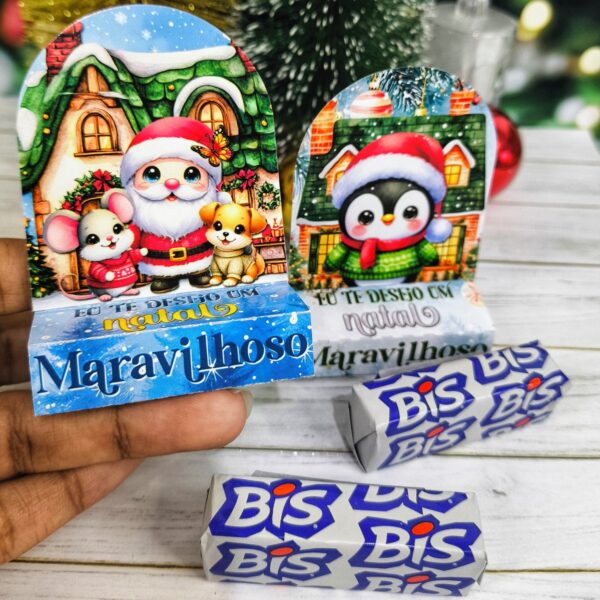 Kit Mimos Natal Papai Noel - Png - Imagem 2