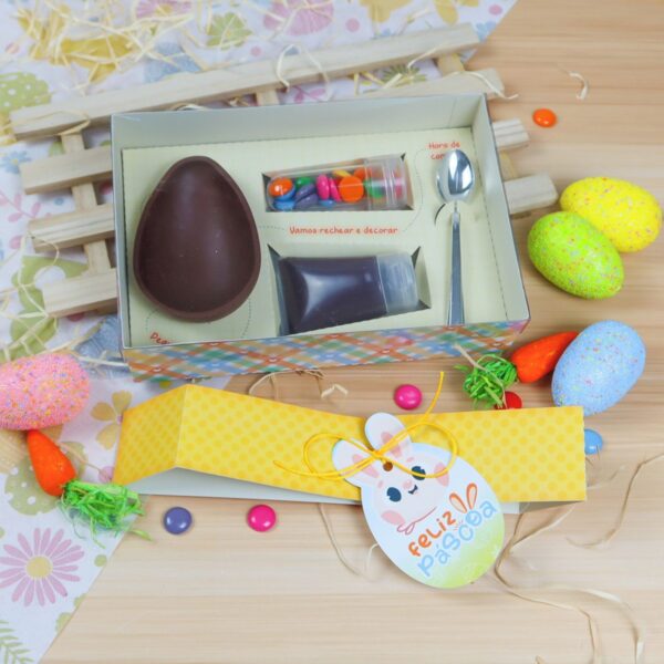 Kit Mini Confeiteiros Páscoa Coelhinhos - Arquivo Digital - Imagem 4