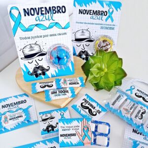 kit novembro azul arquivo digital caixas