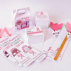 kit outubro rosa arquivo de corte outubro rosa