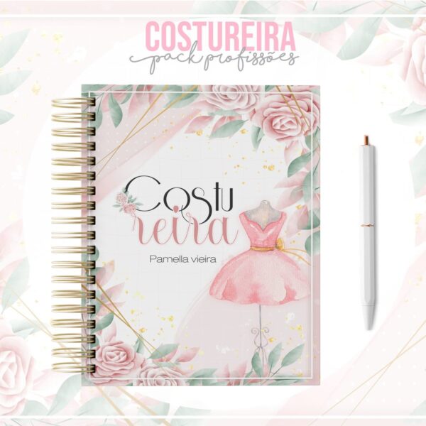 Kit para Encadernação Costureira - Arquivo Digital - Imagem 3
