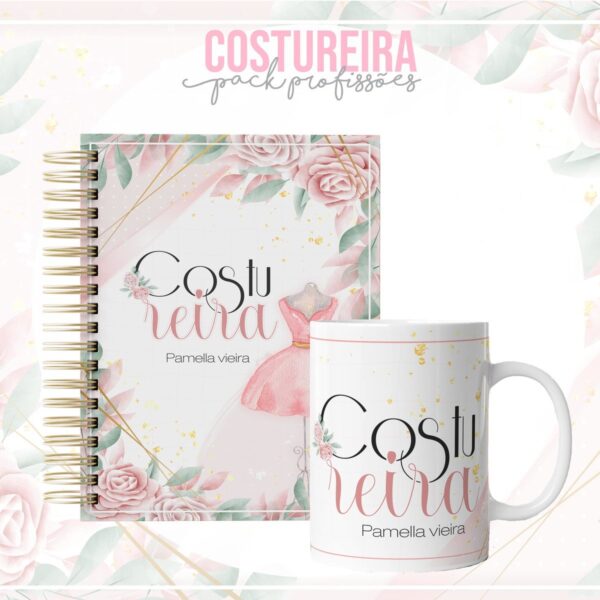 Kit para Encadernação Costureira - Arquivo Digital - Imagem 2