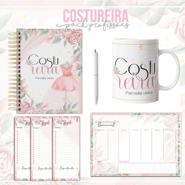 Kit para Encadernação Costureira - Arquivo Digital