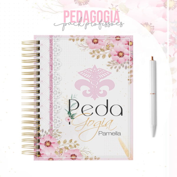 Kit para Encadernação Pedagogia - Arquivo Digital - Imagem 3