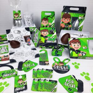 kit pascoa ben 10 arquivo digital kit pascoa