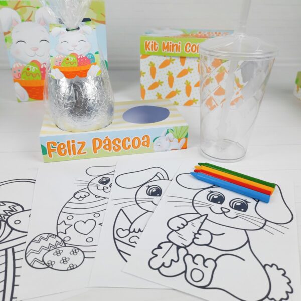 Kit Páscoa Coelhinho - Arquivo Digital - Imagem 3