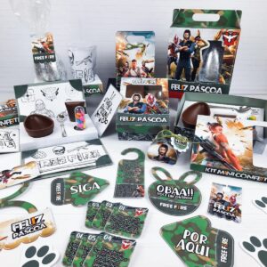 kit pascoa free fire arquivo digital pascoa free fire