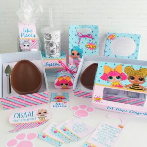 kit pascoa lol arquivo digital papelaria personalizada