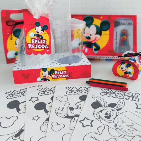 Kit Páscoa Mickey - Arquivo Digital - Imagem 3