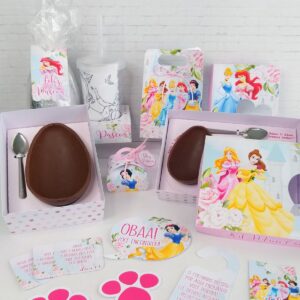 kit pascoa princesas arquivo digital personalizacao