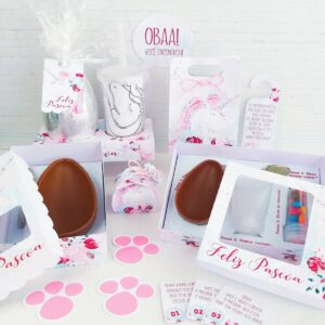 kit pascoa unicornio arquivo digital personalizacao