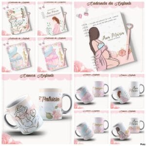 Kit Planners Gestantes - Arquivo Digital