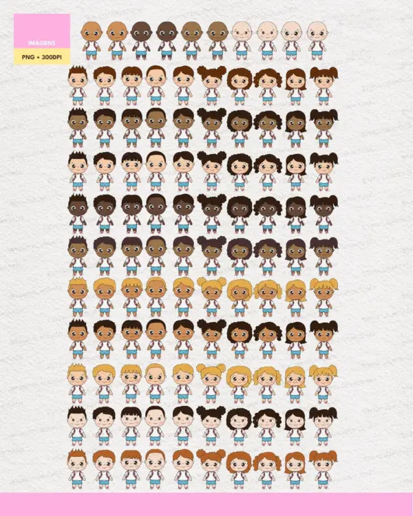 Kit Png Personalizado Volta As Aulas Com Detalhes Fofos 13