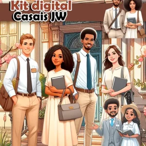 Kit Romance JW - Personalização em Arte Digital