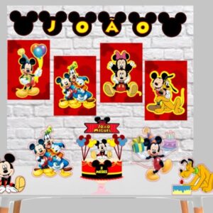 kit so um bolinho mickey arquivo digital festas e comemoracoes