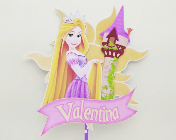 Kit Só um bolinho Rapunzel - Arquivo Digital - Imagem 4