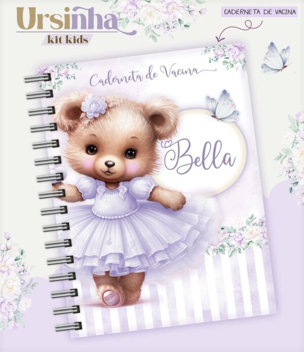 Kit Ursinha Lavanda - Arquivo Digital