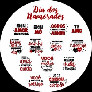 lettering dia dos namorados arquivo digital amor 1