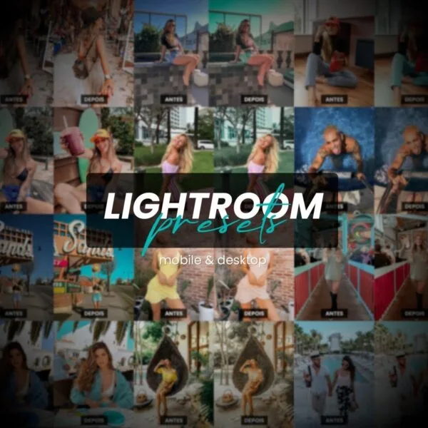 Lightroom Presets Pack Predefinições Para Fotos Celular E Pc