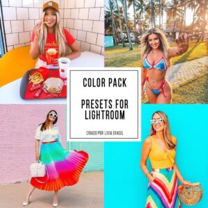 Livia Brasil Color Pack Lightroom Presets Fotos Instagram