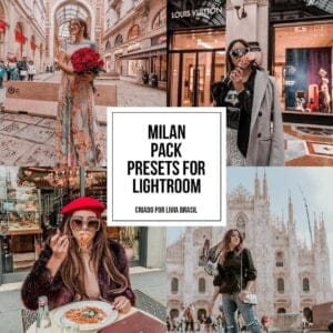 Livia Brasil Milan Pack Lightroom Presets Fotos Instagram