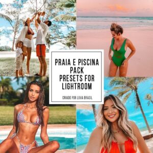 Livia Brasil Praia E Piscina Pack Lightroom Presets Fotos