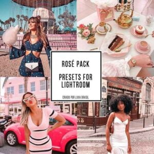 Livia Brasil Rosé Pack Lightroom Presets Fotos Instagram