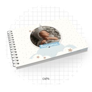 livro de assinaturas foto menino arquivo digital personalizacao 1