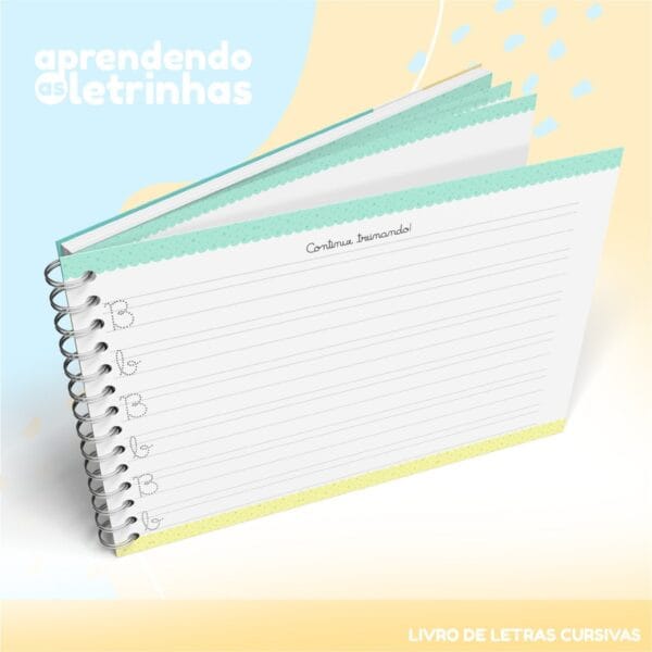 Livro de Atividades Letras Cursivas - Arquivo Digital