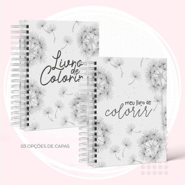 Livro de Colorir Adulto 1 - Arquivo Digital