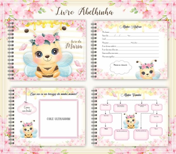 Livro do Bebê Abelhinha - Arquivo Digital