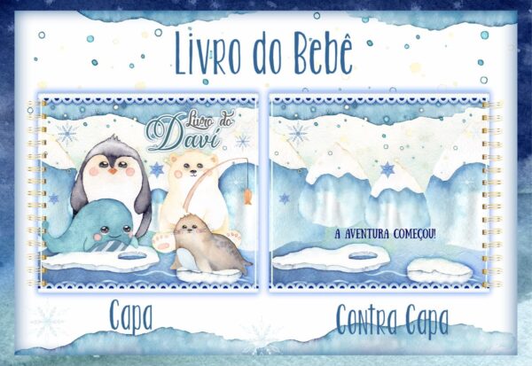 Livro do Bebê Amigos do Gelo - Arquivo Digital