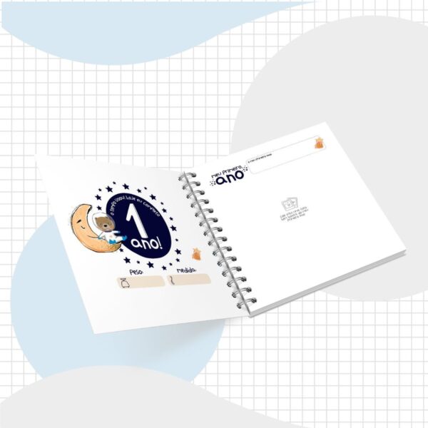 Livro do Bebê Animais Astronautas - Arquivo Digital - Imagem 3