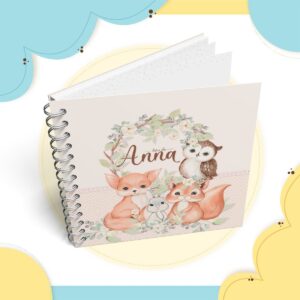 livro do bebe animais menina arquivo digital crescimento