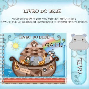 livro do bebe arca de noe arquivo digital livro de recordacoes 1