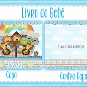livro do bebe arca de noe menino arquivo digital livro recordacoes do bebe