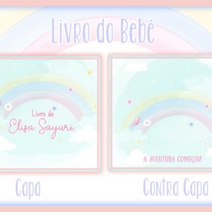 livro do bebe arco iris menina i arquivo digital bebe
