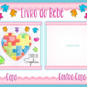 livro do bebe autismo menina arquivo digital encadernacao 1