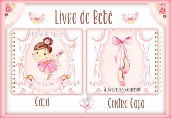 Livro do Bebê Bailarina - Arquivo Digital
