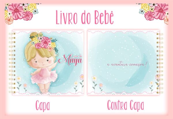 Livro do Bebê Bailarina II - Arquivo Digital