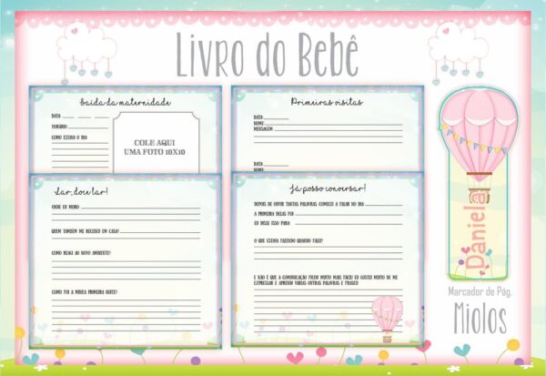Livro do Bebê Balão - Arquivo Digital - Imagem 2