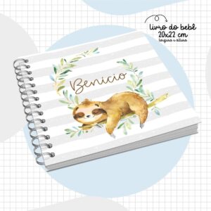 livro do bebe bicho preguica arquivo digital mensagem