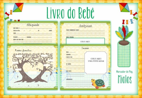 Livro do Bebê Brinquedos - Arquivo Digital - Imagem 2