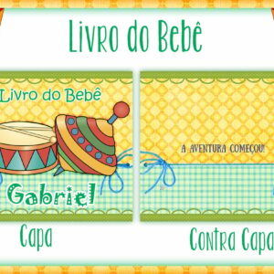 livro do bebe bosque brinquedos arquivo digital nascimento