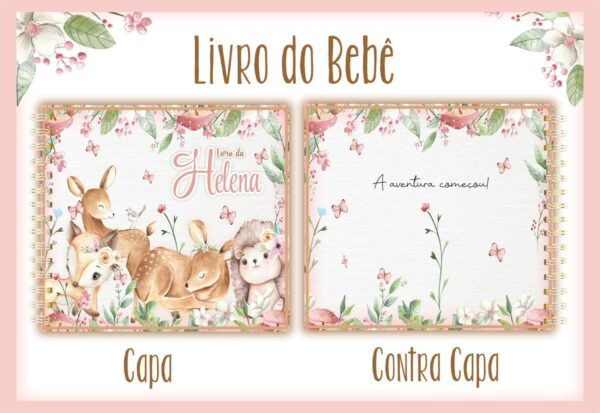 Livro do Bebê Bosque Encantado - Arquivo Digital