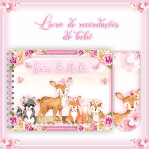 livro do bebe bosque menina arquivo digital bosque menina
