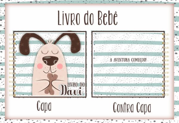 Livro do Bebê Cachorinho - Arquivo Digital