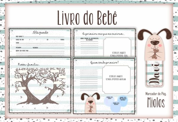 Livro do Bebê Cachorinho - Arquivo Digital - Imagem 2